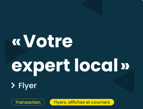 « Votre expert local » – Flyer